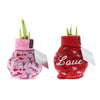 No Water Flowers® (wax amaryllis) | Fashionz Love Mix (2 pack) + Red flower